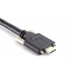 USB-C USB cable 1.5m (with lock screws)